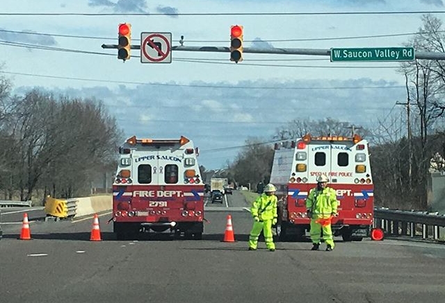 Road Closed! High winds bring down trees and power lines. – Chris Post
